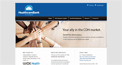 Desktop Screenshot of healthcarebank.com